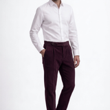 Burgundy Corduroy Trousers