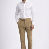 Beige Corduroy Trousers