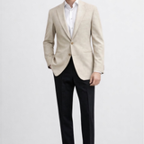 Beige Blazer Jacket