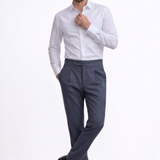Navy Winter Cotton Pants