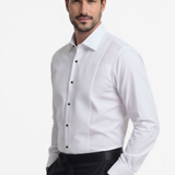 Honeycumb Tuxedo Shirt