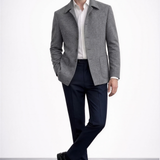 Grey Casual Jacket