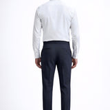 Navy Jersey Travel Trousers