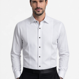 Honeycumb Tuxedo Shirt