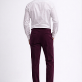 Burgundy Corduroy Trousers