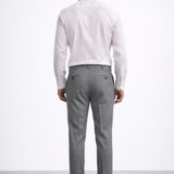 Grey Wool Suit Trousers