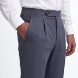 Navy Winter Cotton Pants