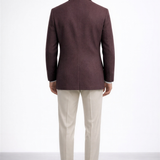Burgundy Casual Jacket