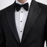 Peak Lapel Black Tuxedo Jacket