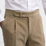 Beige Corduroy Trousers