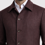 Burgundy Casual Jacket