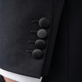 Peak Lapel Black Tuxedo Jacket