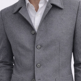 Grey Casual Jacket
